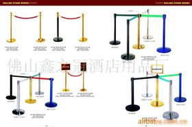 伸缩带栏杆座 酒店大堂的隐形秩序守护者